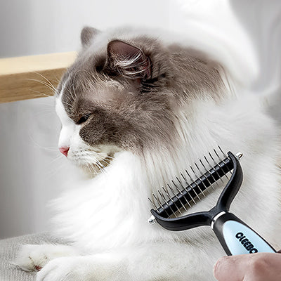 Brosse Ă chat double face