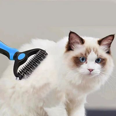 Brosse Ă chat double face