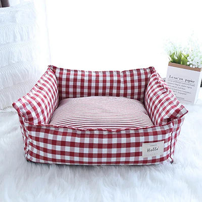 coussin-pour-chat-vichy-couleur-rouge