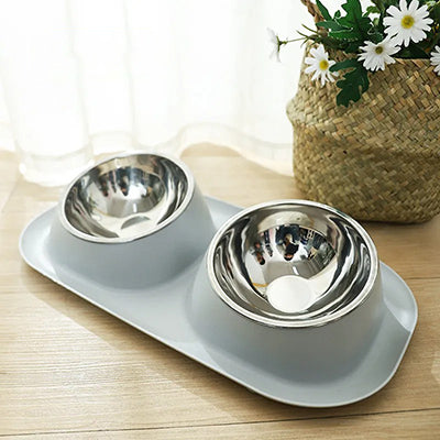 gamelle-chat-ergonomique-couleur-grise