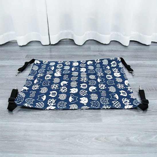 hamac-pour-chat-cozy-paws-bleu