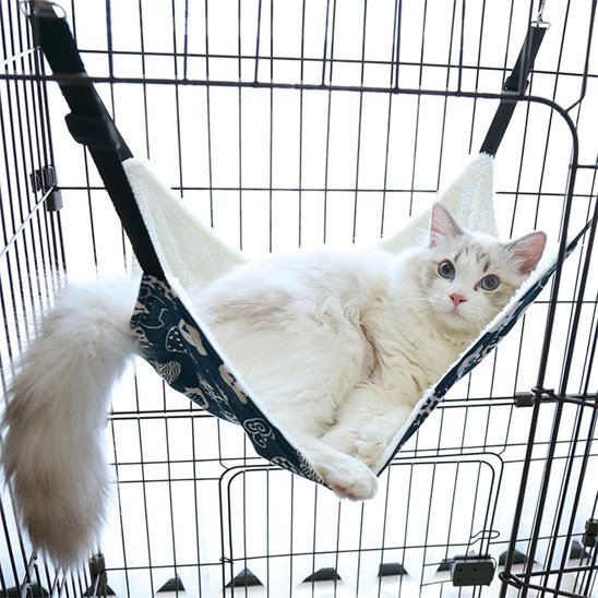 hamac-pour-chat-cozy-paws-chat-relaxe