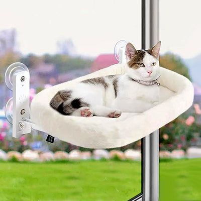 hamac-pour-chat-fenetre-sans-fil-chat-relaxation-heureux