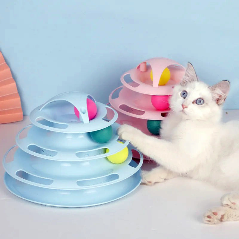 Jouet chat Interactif labyrinthe