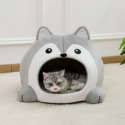 niche-pour-chat-filou-tete-dehors