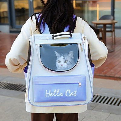 Sac à dos chat Hello Cat