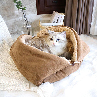 tapis-de-lit-pour-chat-multifonction-grotte-regard