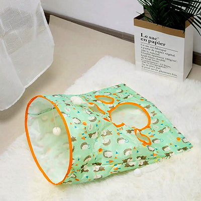 tunnel-pour-chat-pliable-seul