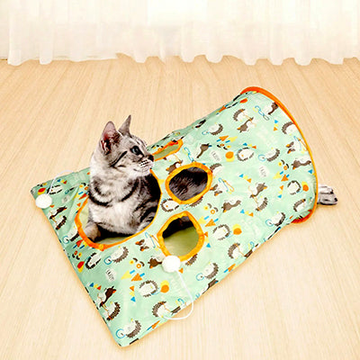 tunnel-pour-chat-pliable-tete-dehors-bis