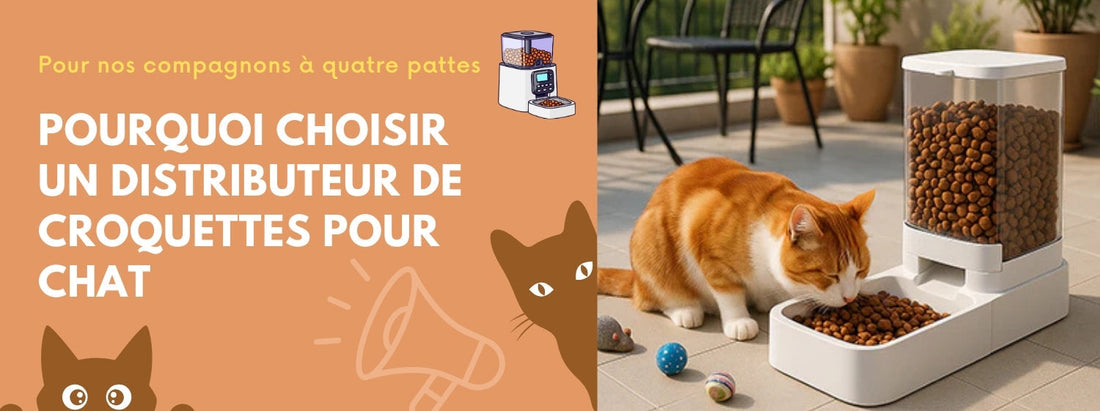 pourquoi choisir un distributeur de croquettes pour chat