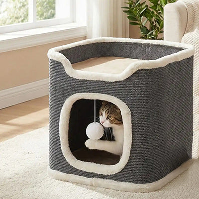 arbre-a-chat-felix-qui-sort-la-tete