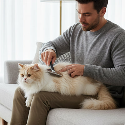 brosse-chat-poil-long-homme-brossant-son-chat-blanc