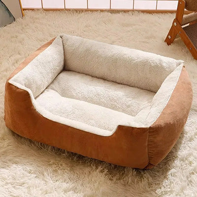 coussin-a-chat-moelleux-marron