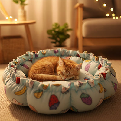 coussin-chat-roux