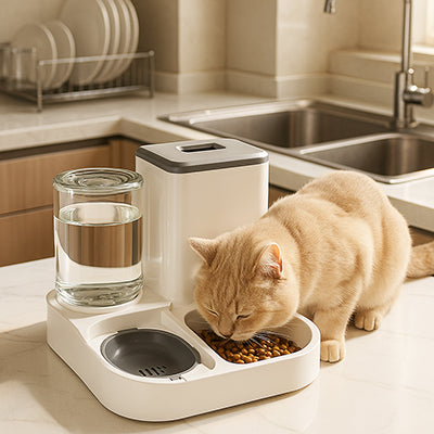 distributeur-de-croquettes-chat-deux-en-un-couverture-dans-la-cuisine