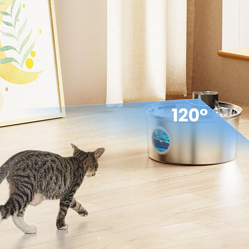 fontaine-a-eau-chat-sans-fil-detecteur