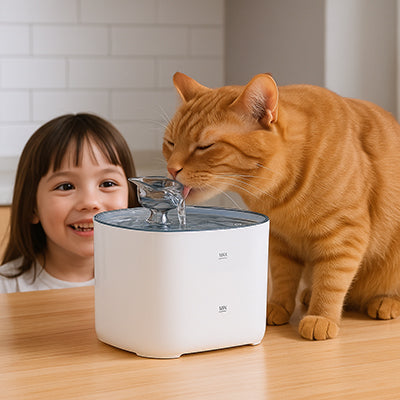 fontaine-a-eau-chat-ultra-silencieuse-couverture-avec-tete-de-fille