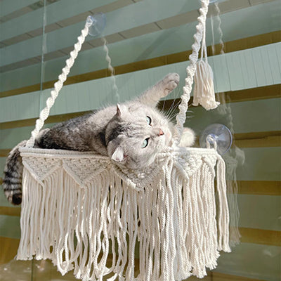hamac-chat-fenetre-en-macrame-etirement