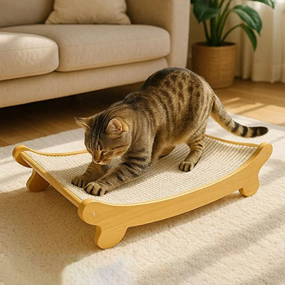 hamac-pour-chat-avec-griffoir-integre-chat-gratte