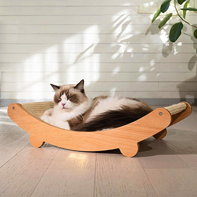 hamac-pour-chat-avec-griffoir-integre-chat-sommeil