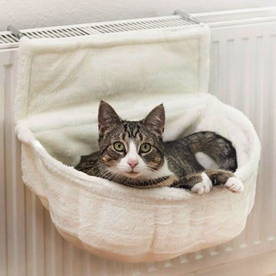 hamac pour chat radiateur tout confort regarde droit devant