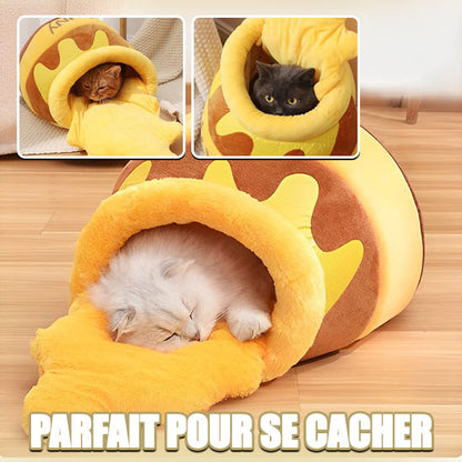 lit-pour-chat-miel-bebe