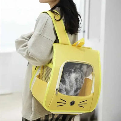 sac-a-dos-chat-pliable-et-ventile-de-dos-jaune