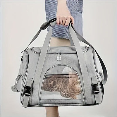 Sac de transport pour chat larges ouvertures
